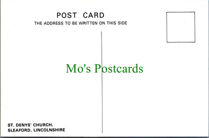 Lincolnshire Postcard - St Denys' Church, Sleaford   SW12579