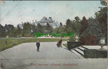 Load image into Gallery viewer, Cheshire Postcard - Macclesfield West Park and Infirmary  SW12606
