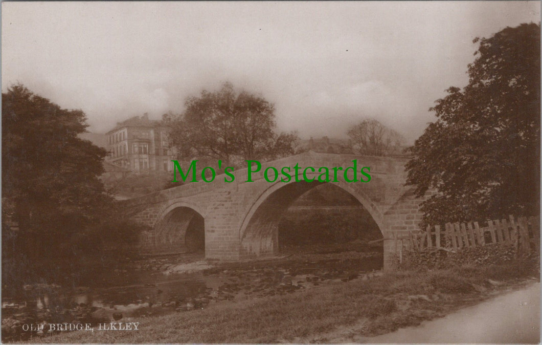 Yorkshire Postcard - Old Bridge, Ilkley  SW12644