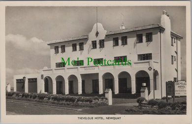 Cornwall Postcard - Newquay, Trevelgue Hotel   SW12646