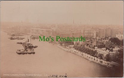 London Postcard - London From Tower Bridge  SW12555