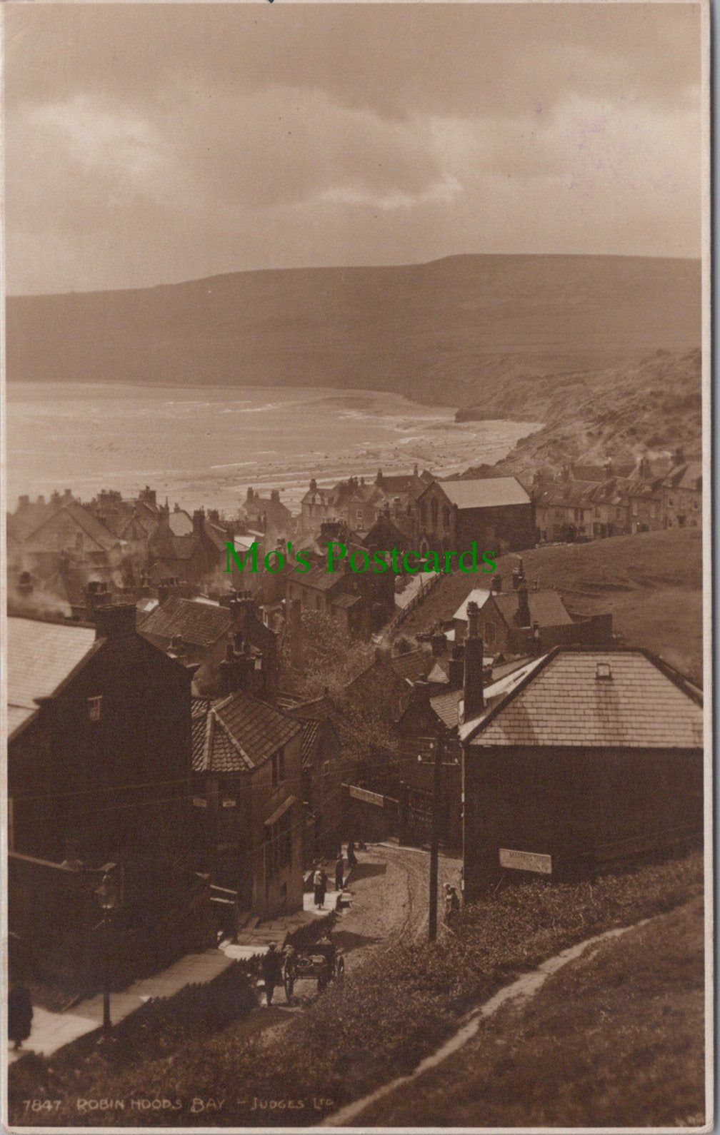 Yorkshire Postcard - Robin Hoods Bay SW12558