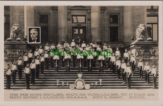 Canada Postcard - Vancouver's Kitsilano Boys Band - SW12564