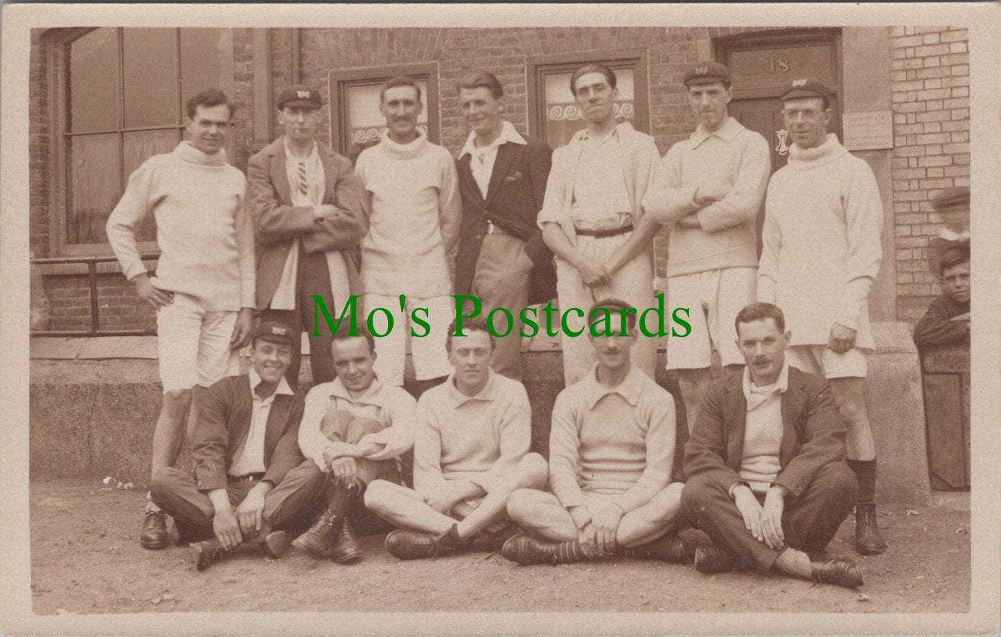 People Postcard - Group of Sportsmen, Cricket Players? SW13318