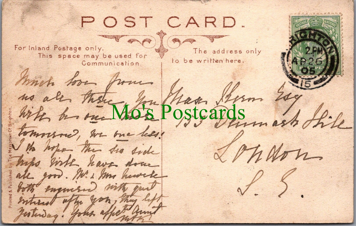 Sussex Postcard - Beeding Towers, Near Bramber  SW13289