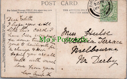 Derbyshire Postcard - Chatsworth House, French Gardens  SW13304