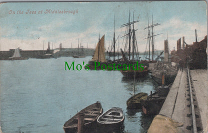 Yorkshire Postcard - On The Tees at Middlesbrough  SW13309