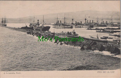 Spain Postcard - Pto De La Luz, Puerto de La Luz   SW13311