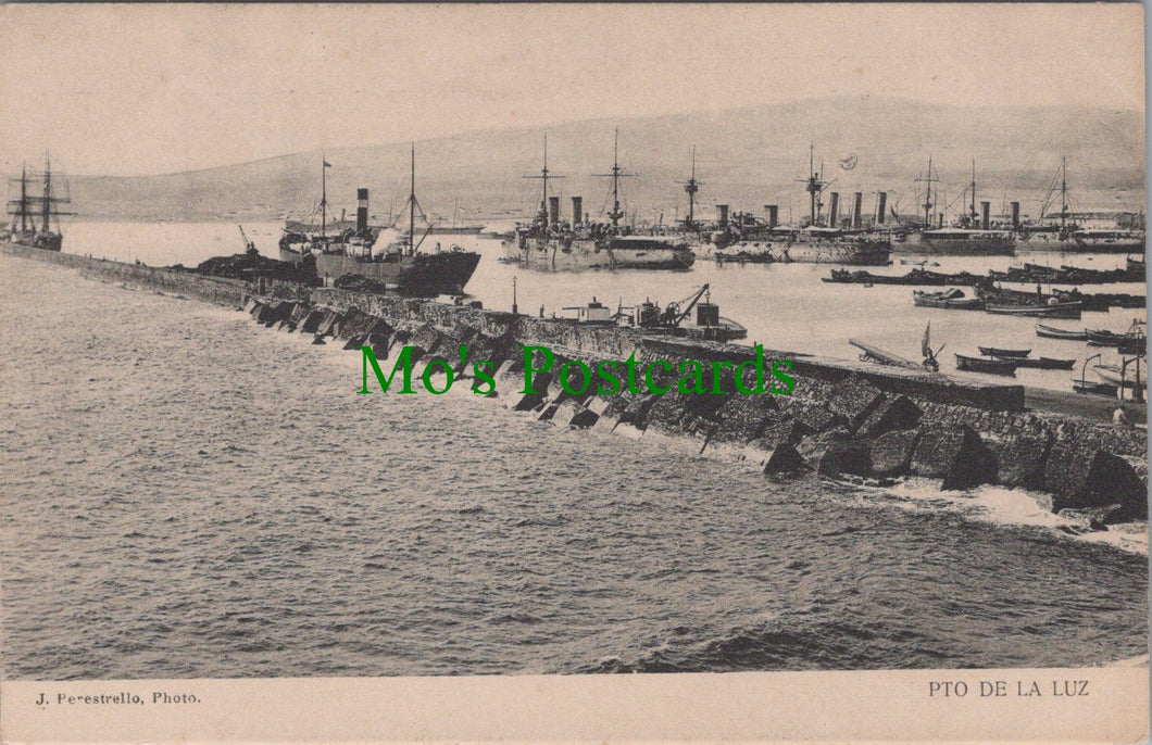 Spain Postcard - Pto De La Luz, Puerto de La Luz   SW13311