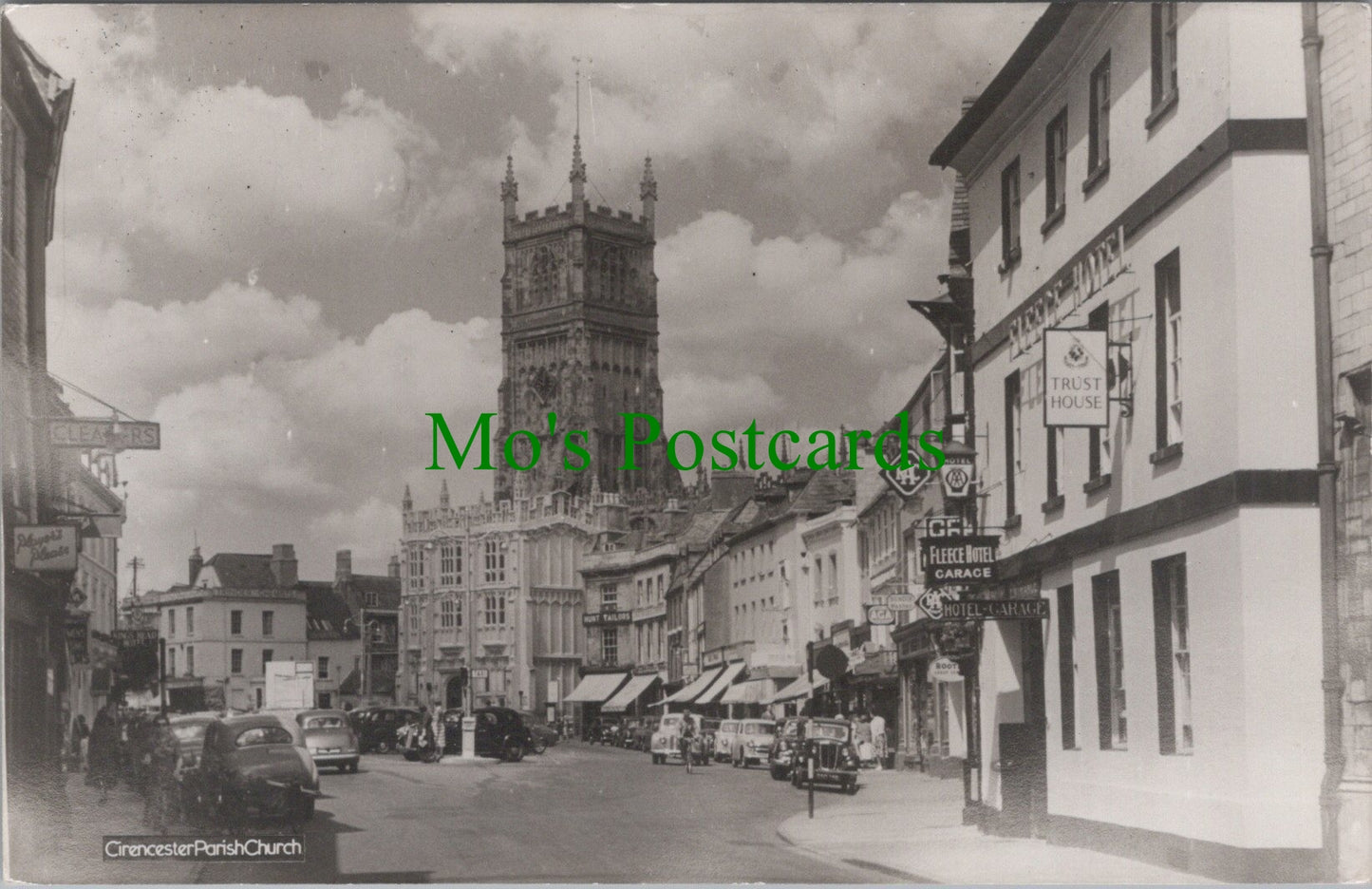 Gloucestershire Postcard - Cirencester Parish Church  SW13314