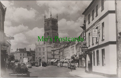 Gloucestershire Postcard - Cirencester Parish Church  SW13314