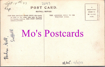 Sussex Postcard - Parham Hall  SW14480