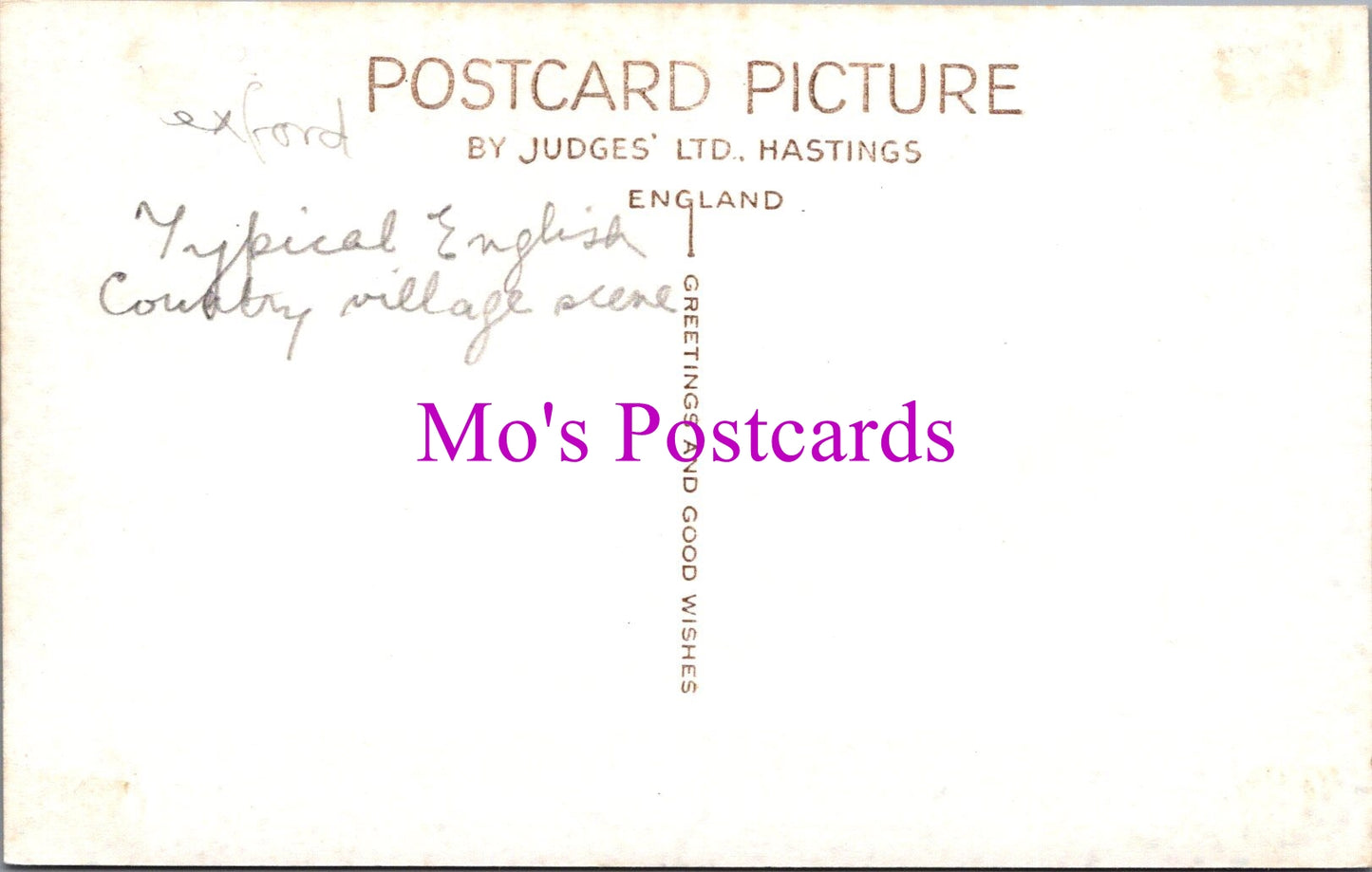 Somerset Postcard - Exford Village, Exmoor   SW15368