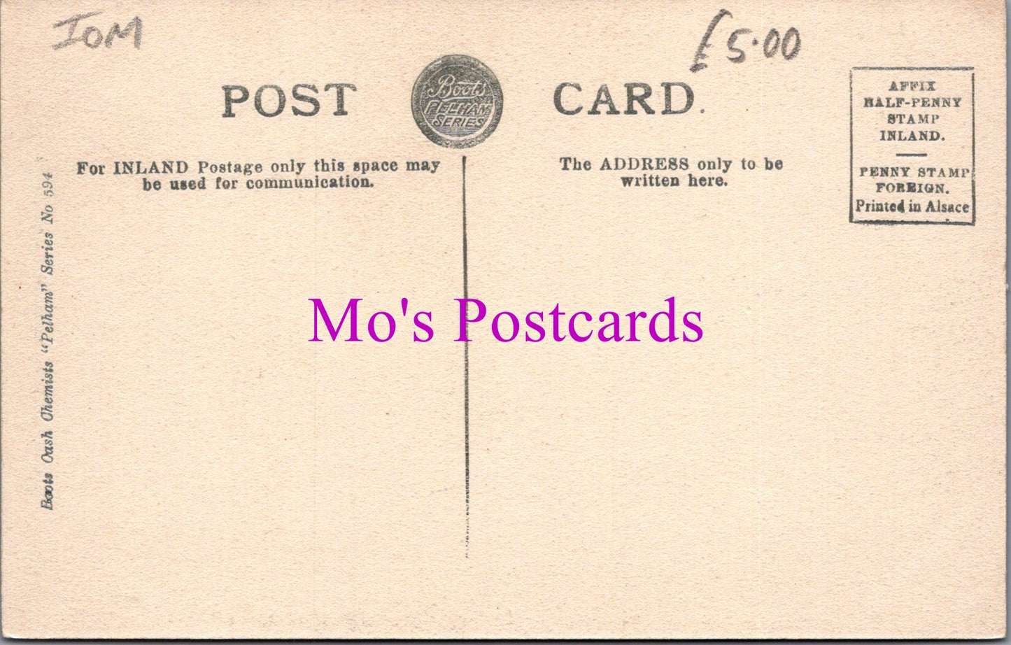 Isle of Man Postcard - Derby Castle, Douglas  SW15299