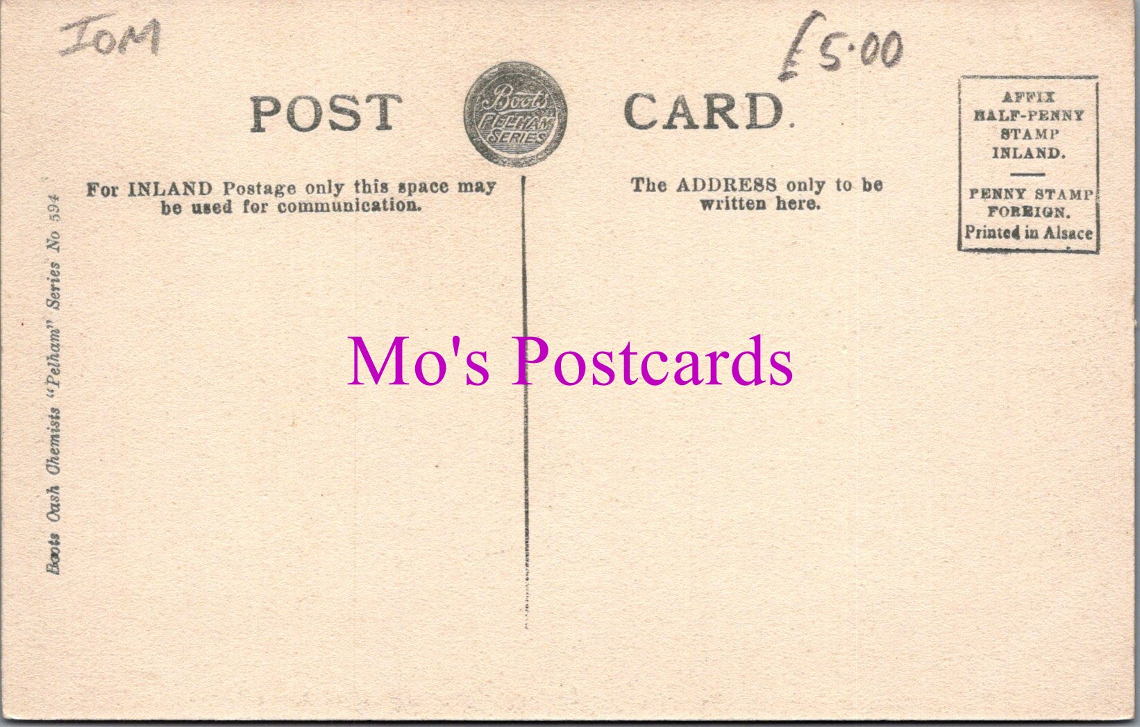 Isle of Man Postcard - Derby Castle, Douglas  SW15299