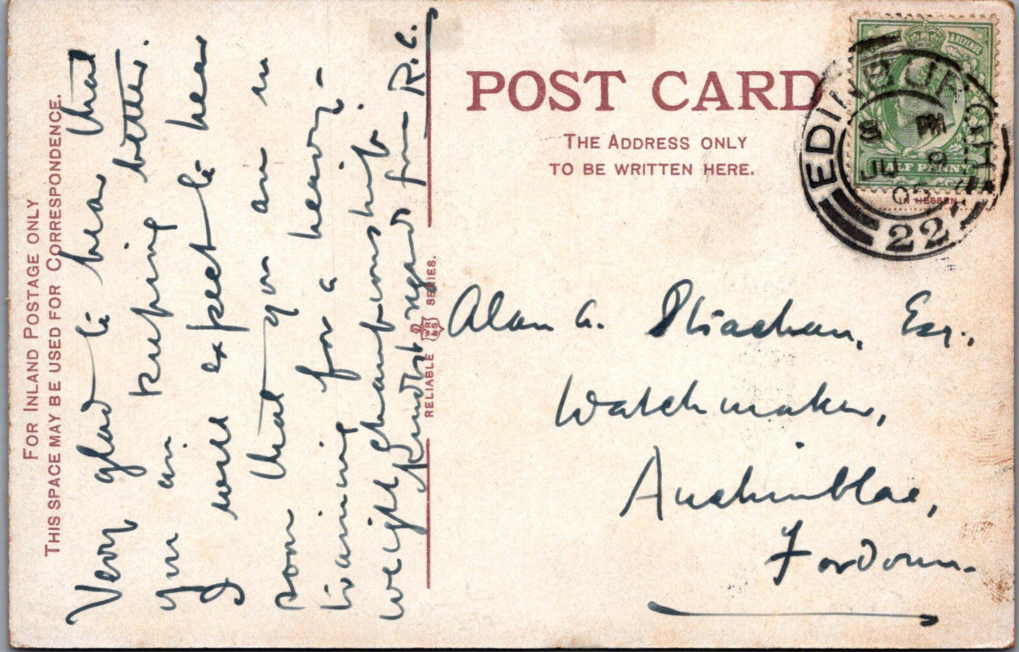 Scotland Postcard - The Forth Bridge, Queensferry SW16109