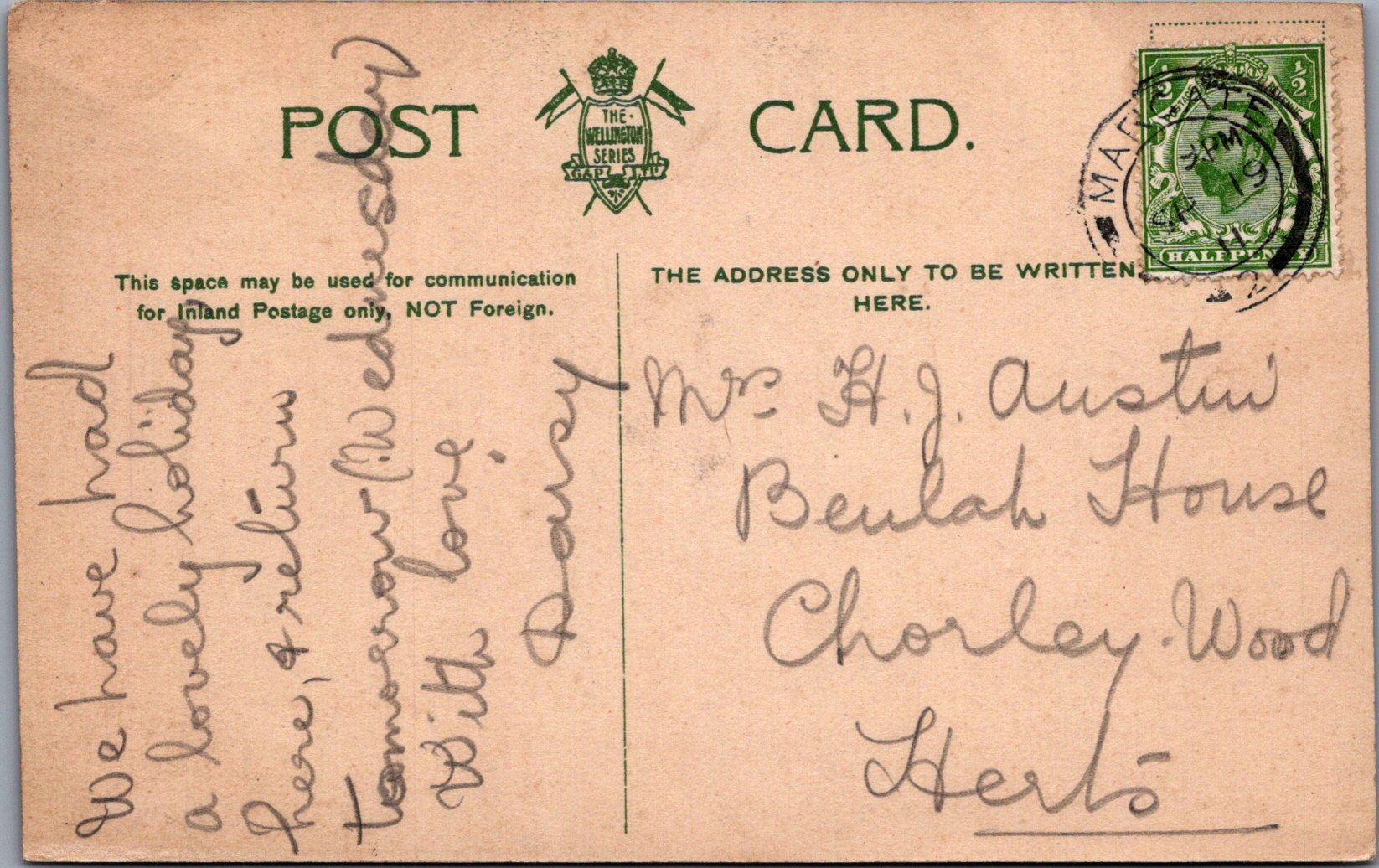 Kent Postcard - Cliftonville Sands, Margate  SW16110