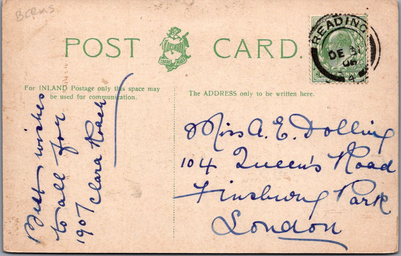 Berkshire Postcard - Shooters Hill, Pangbourne  SW16122