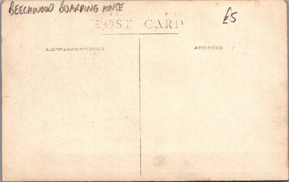 Ancestors Postcard - Just a Line From Beechwood Boarding House  SW16141