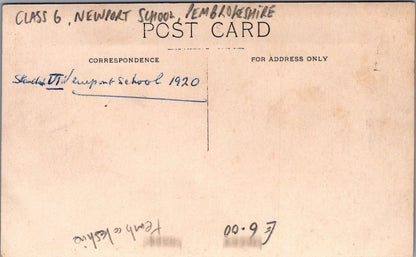 Children Postcard - Class 6, Newport School, Pembrokeshire  SW16142