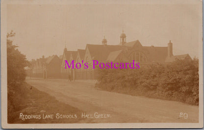 Warwickshire Postcard - Reddings Lane Schools, Hall Green, Birmingham  SW15101
