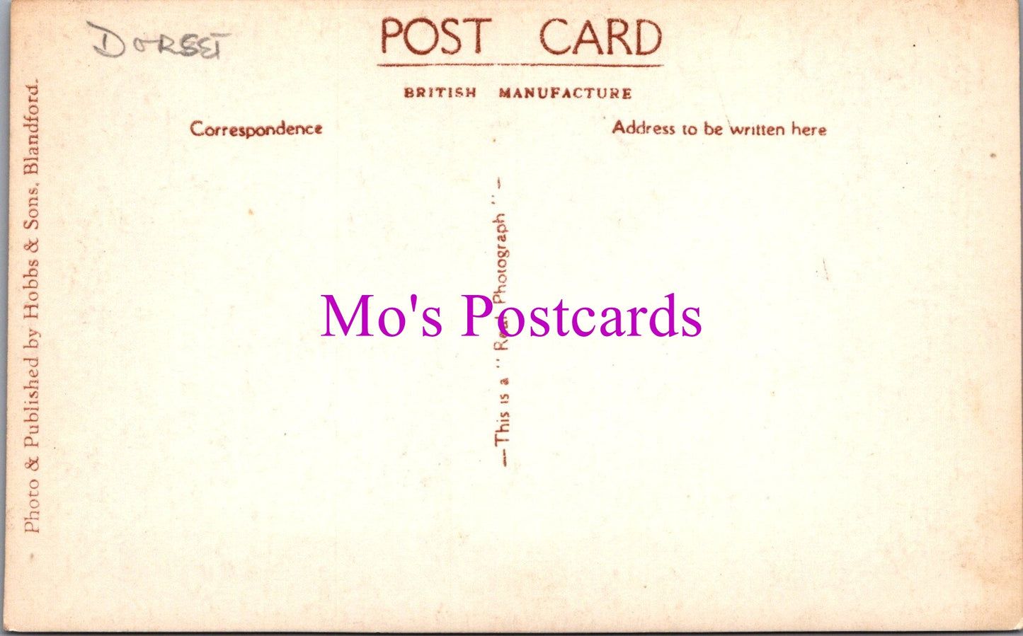 Dorset Postcard - Milton Abbey, The House   SW15054