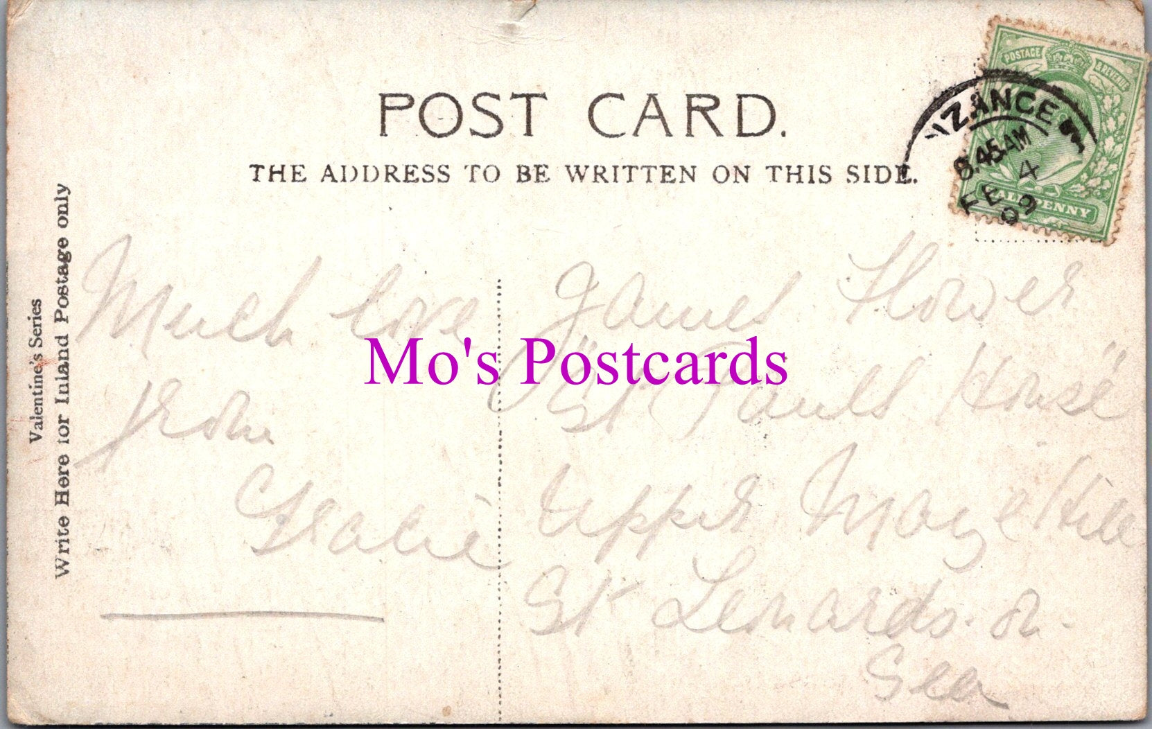 Cornwall Postcard - The Promenade, Penzance  SW15062