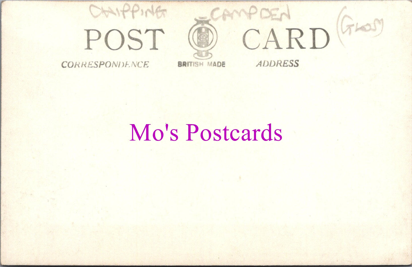 Gloucestershire Postcard - Chipping Campden  SW15068