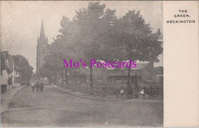 Lincolnshire Postcard - The Green, Heckington  SW15090