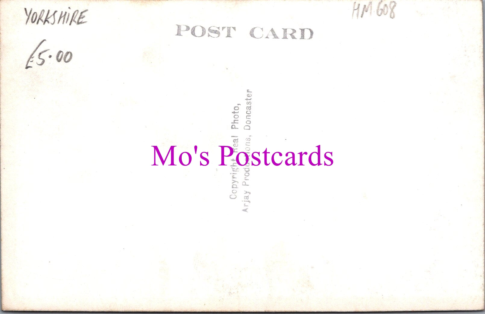 Yorkshire Postcard - Riverside Gardens, Goole  HM608