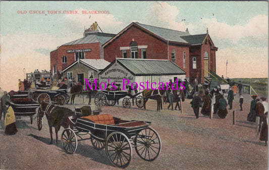Lancashire Postcard - Blackpool, Old Uncle Tom's Cabin  HM660