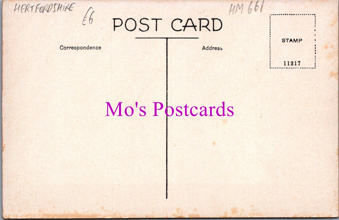 Hertfordshire Postcard - Rose Tea Gardens, Watford Heath  HM661