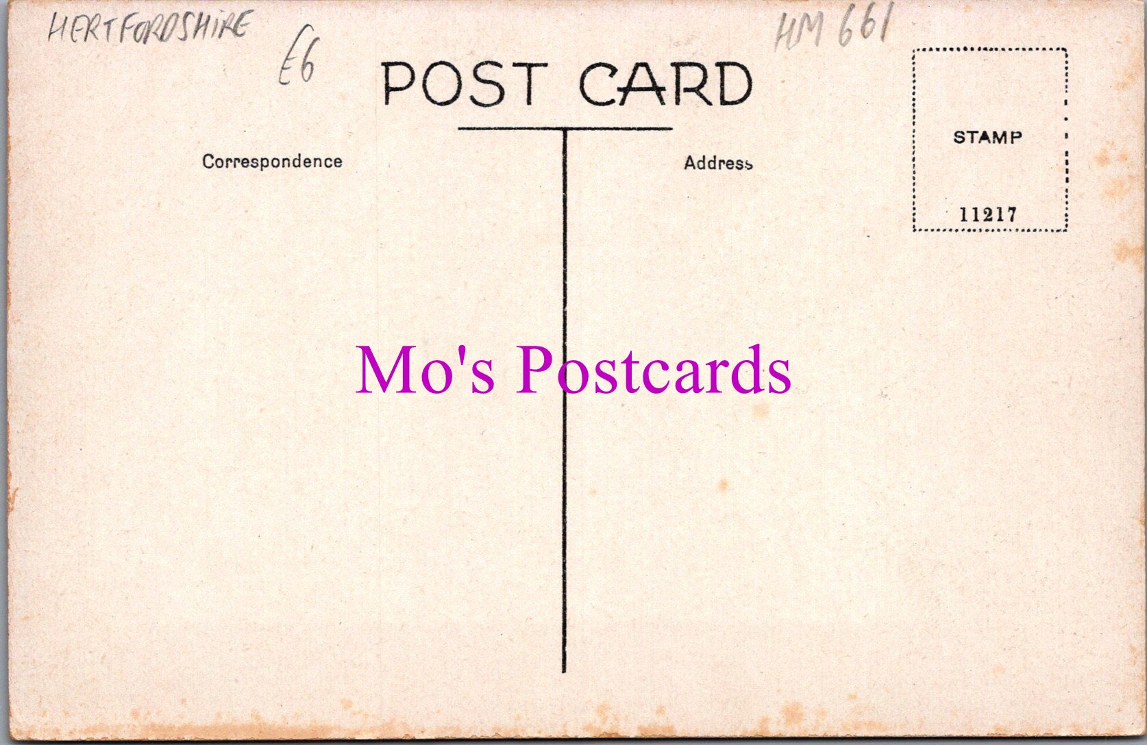 Hertfordshire Postcard - Rose Tea Gardens, Watford Heath  HM661