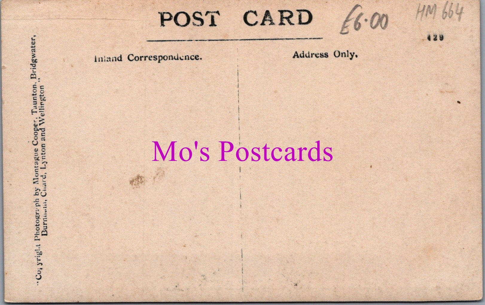 Somerset Postcard - Taunton, Ye Olde Tudor House  HM664