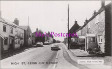Load image into Gallery viewer, Somerset Postcard - High Street, Leigh-On-Mendip   HM675
