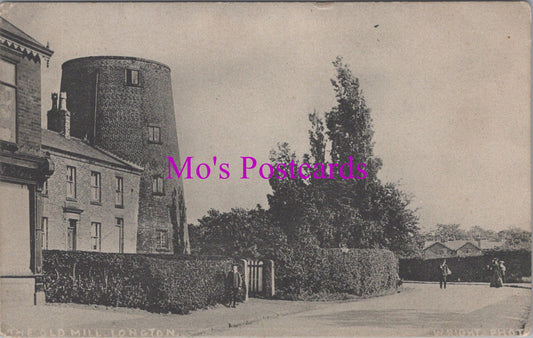 Lancashire Postcard - The Old Mill, Longton   HM756