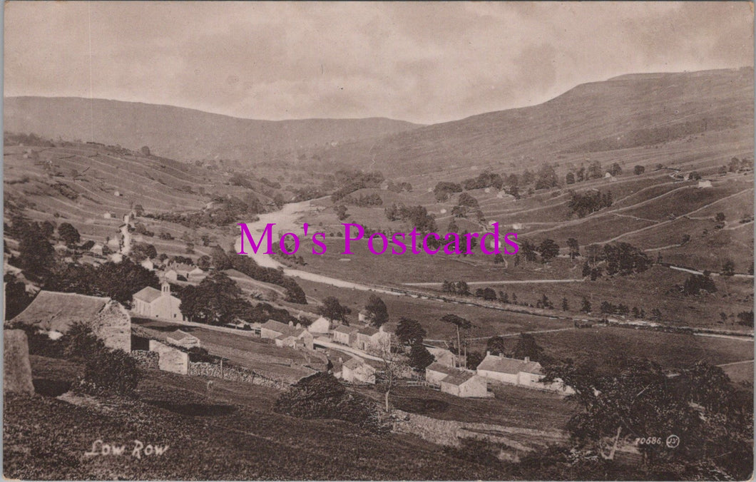 Yorkshire Postcard - Low Row, Swaledale  HM619
