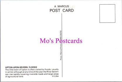 Worcestershire Postcard - Upton-Upon-Severn Floods SW16485