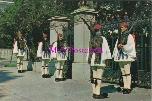 Greece Postcard - Athens, Body Guards, Evzons  SW15223