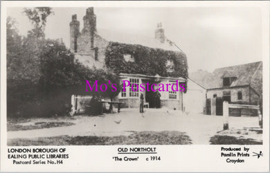 London Postcard - Old Northolt, The Crown c1914 - SX308