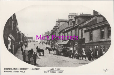 Scotland Postcard - Airdrie, South Bridge Street SX310