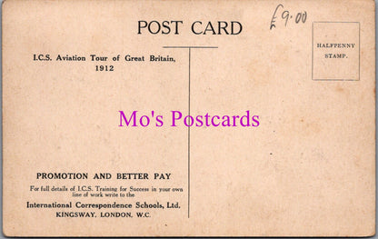 Aviation Postcard - I.C.S Student Robert Slack, Aviation Tour of Great Britain 1912 - SX315