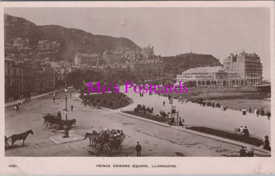 Wales Postcard - Llandudno , Prince Edward Square  SX317