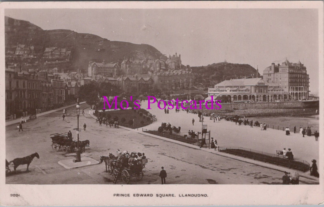 Wales Postcard - Llandudno , Prince Edward Square  SX317