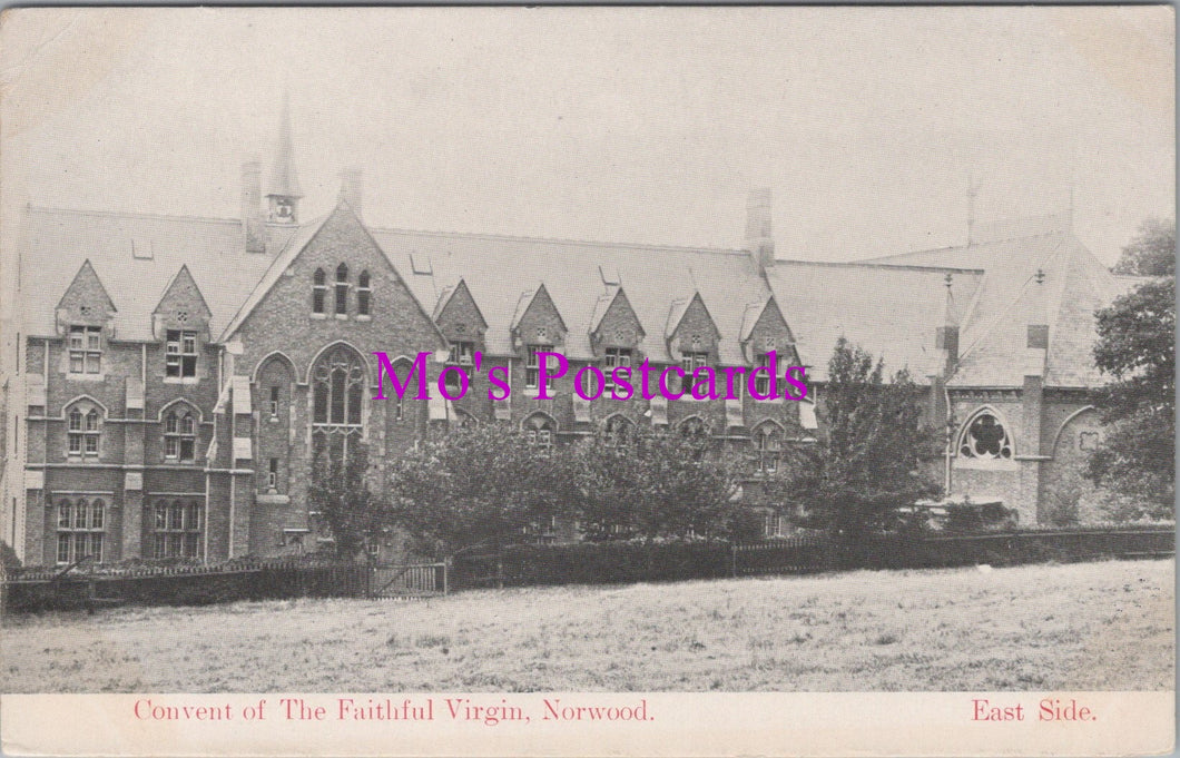London Postcard - Convent of The Faithful Virgin, Norwood  SW17566