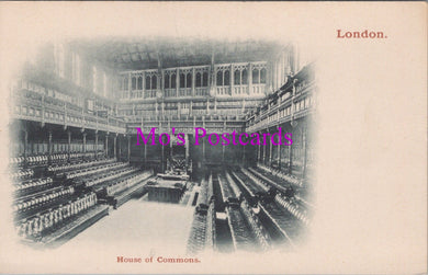 London Postcard - The House of Commons   SW17581
