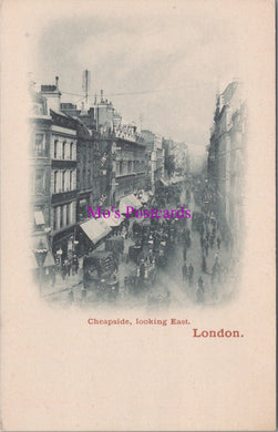 London Postcard - Cheapside, Looking East   SW17582