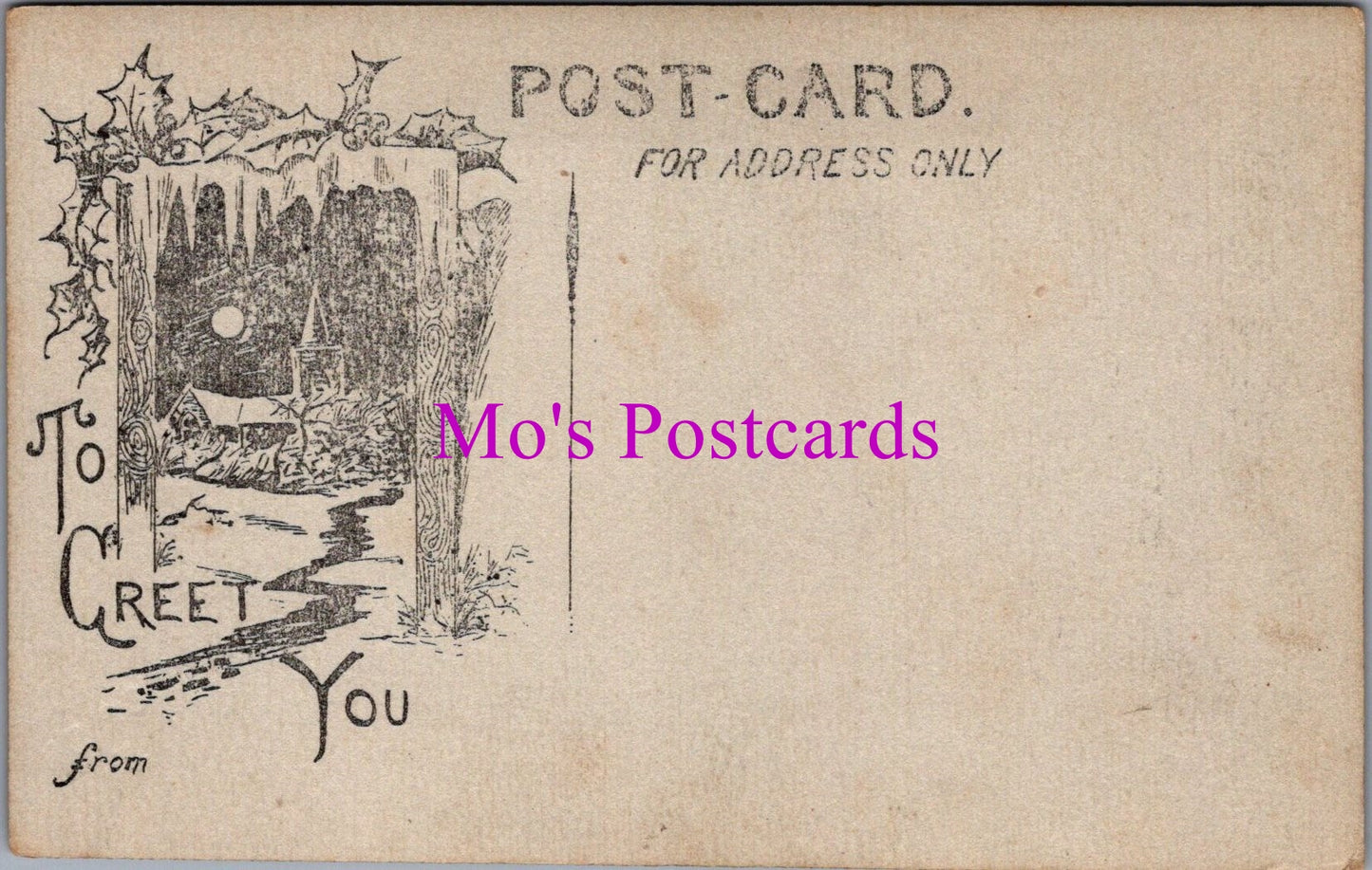 Ancestors Postcard - Lady Playing The Piano   SX444