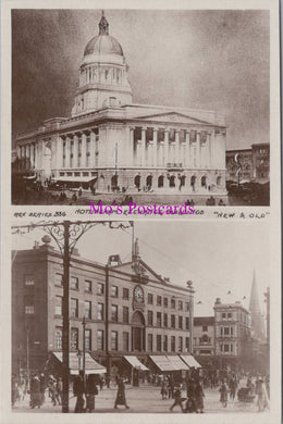 Nottinghamshire Postcard - Nottingham Exchange Buildings   SX446