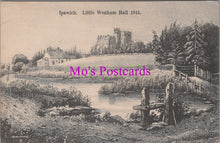 Load image into Gallery viewer, Suffolk Postcard - Ipswich, Little Wenham Hall 1815 - SX448
